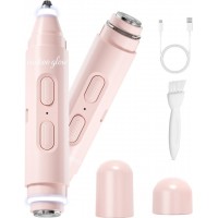 Facial Hair Remover & Eyebrow Trimmer - 2 in 1 Eyebrow & Face Shaver for Women - Rechargeable Face Razors for Women with Built-in LED Lights - Painless Hair Removal for Flawless Skin & Makeup